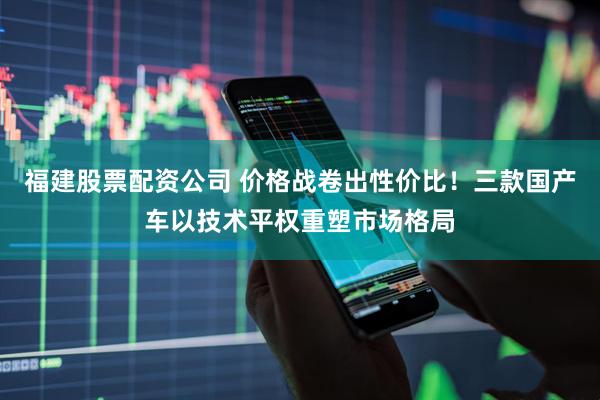 福建股票配资公司 价格战卷出性价比！三款国产车以技术平权重塑市场格局